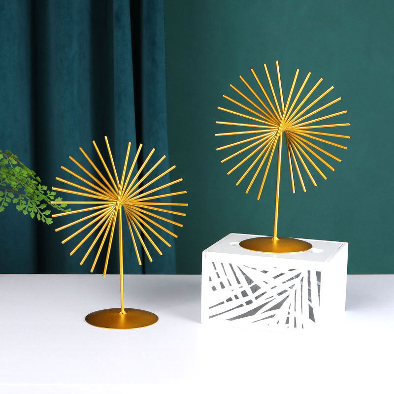 Creative Living Room Abstract Geometric Crystal Ball Ornaments