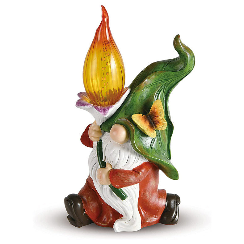 Outdoor Solar Garden Resin Ornaments