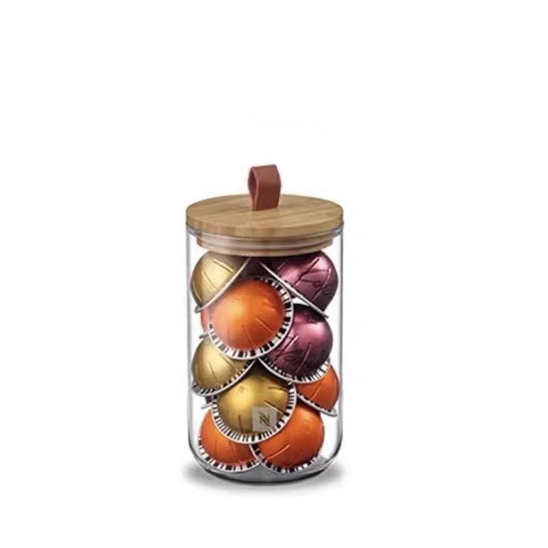 Capsule Coffee Storage Simple Storage Sealed Tank