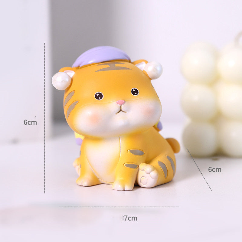 Home Living Room Mascot Little Tiger Ornaments