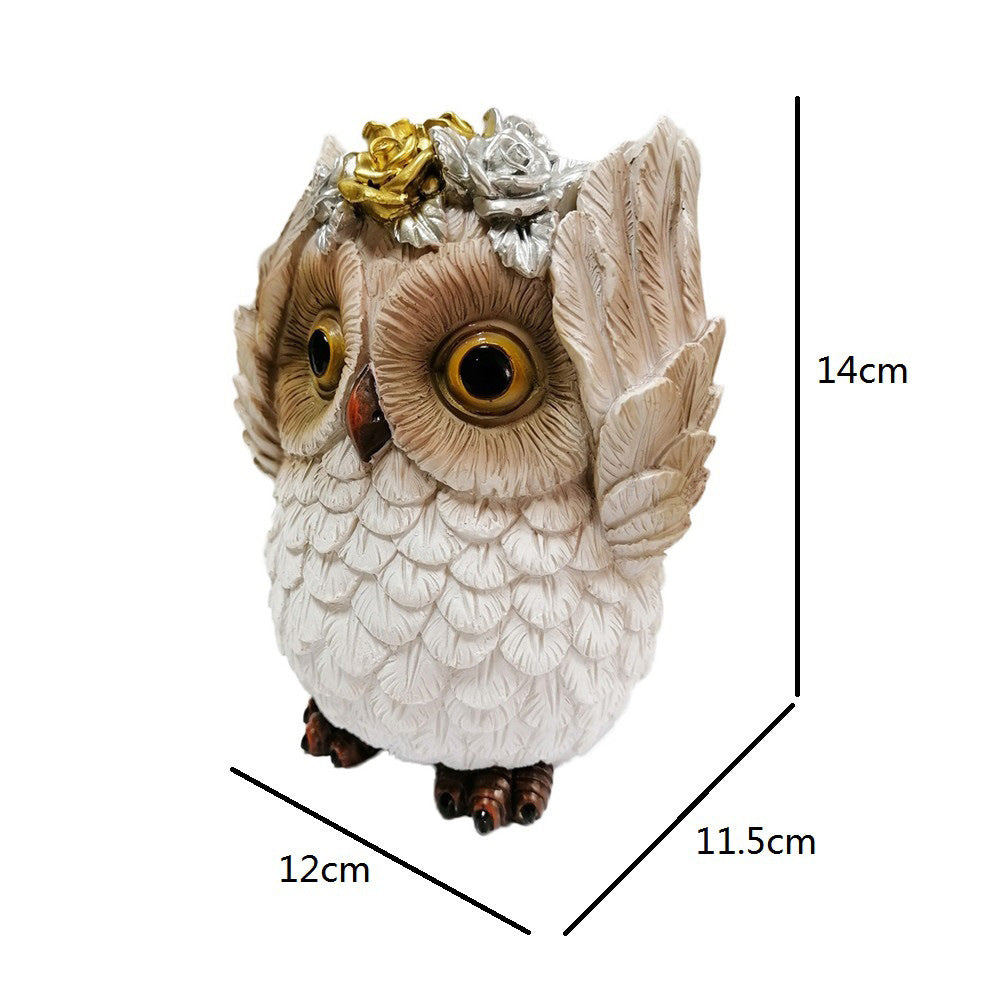 Owl Creative Living Room Decoration Desktop Ornaments