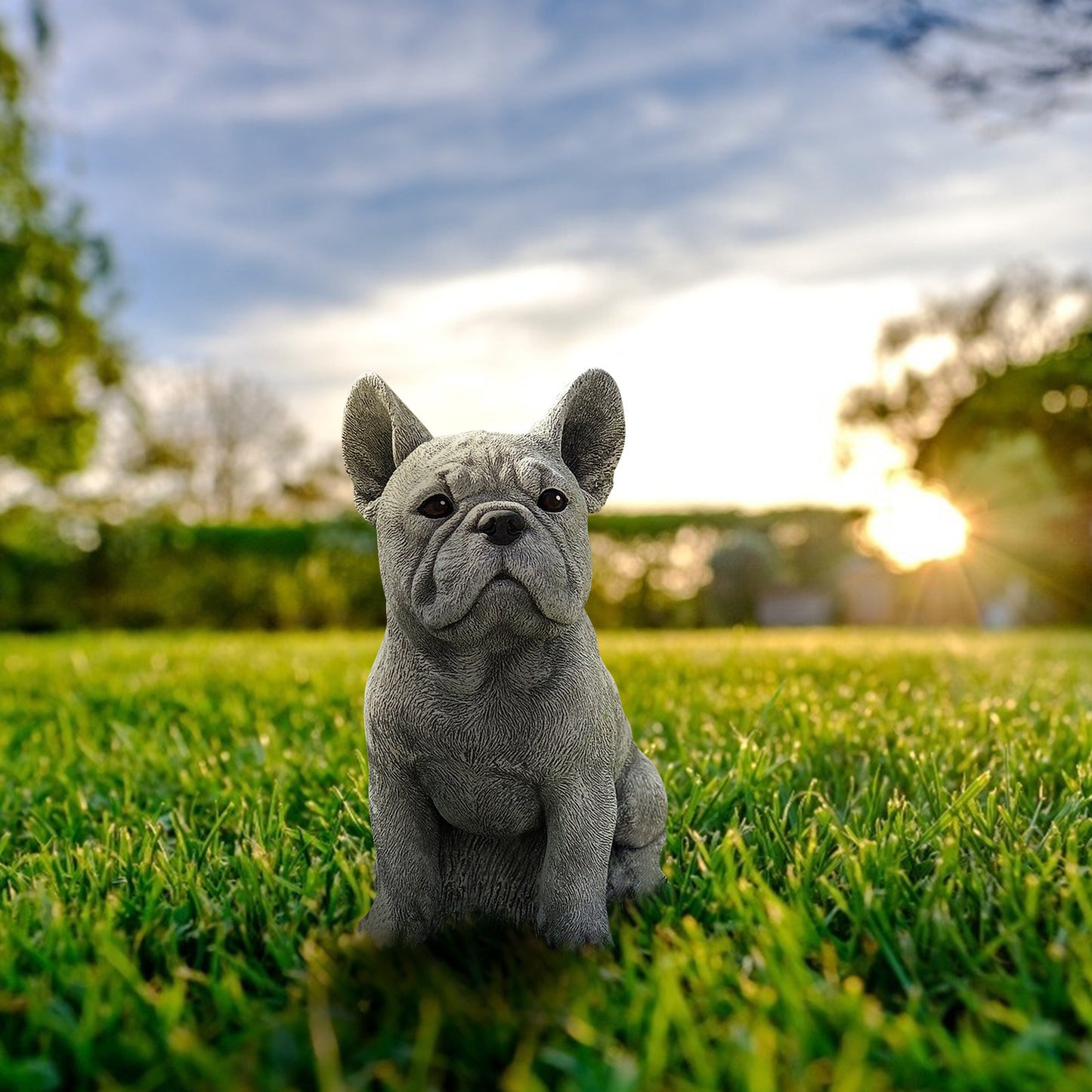 Dog Ornaments, Statue Garden Decoration Resin Ornaments