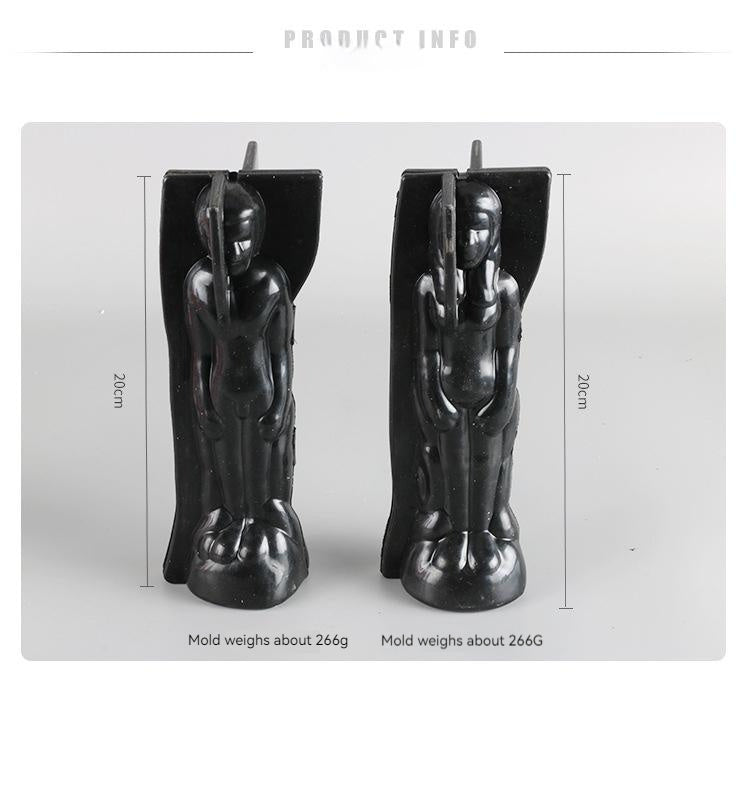 Candle mold person shape candle mold man woman