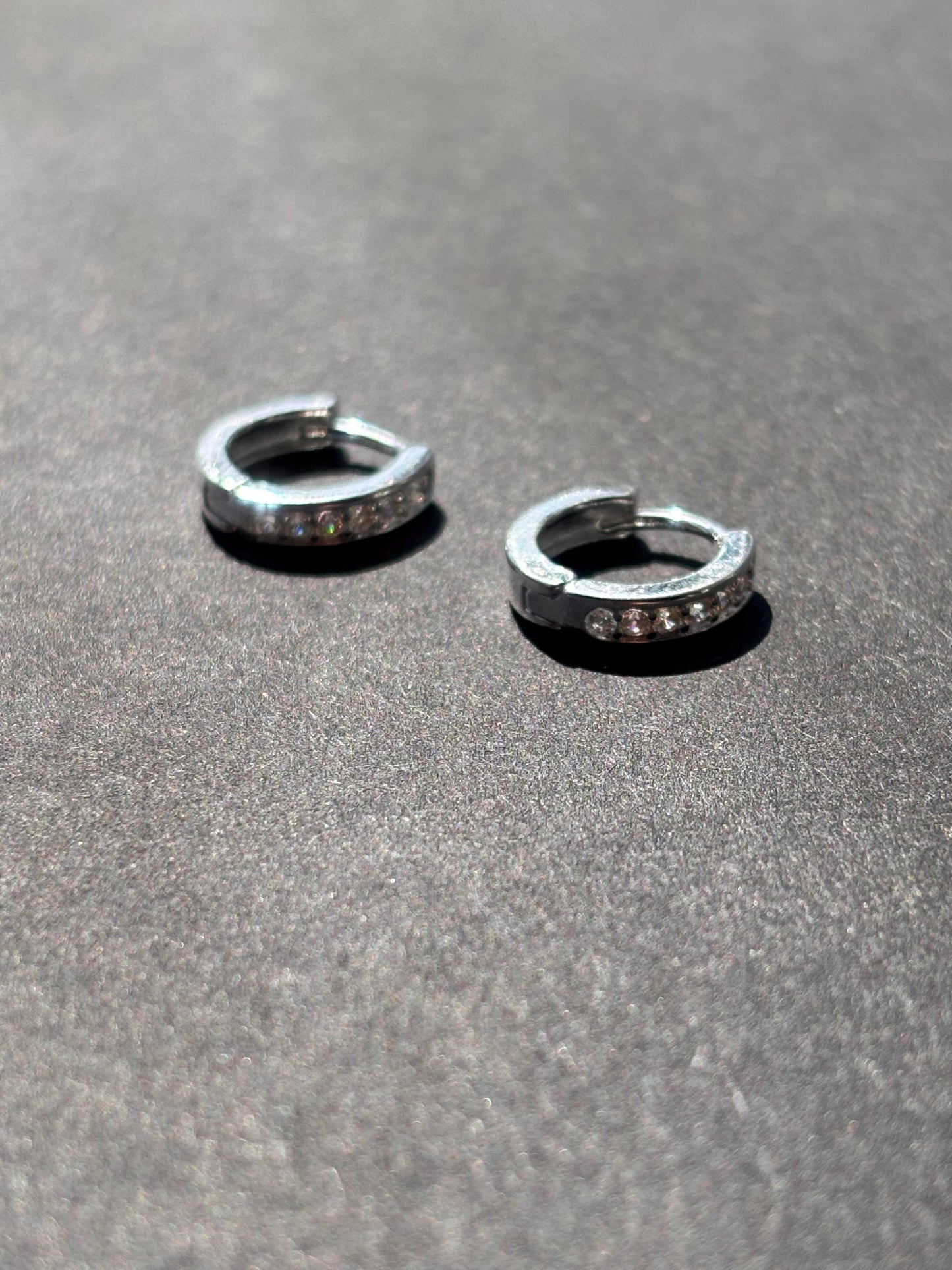 925 Sterling Silver Huggy Hoop Earrings