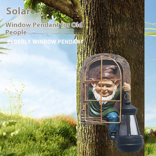Outdoor Garden Elderly Statue Ornaments