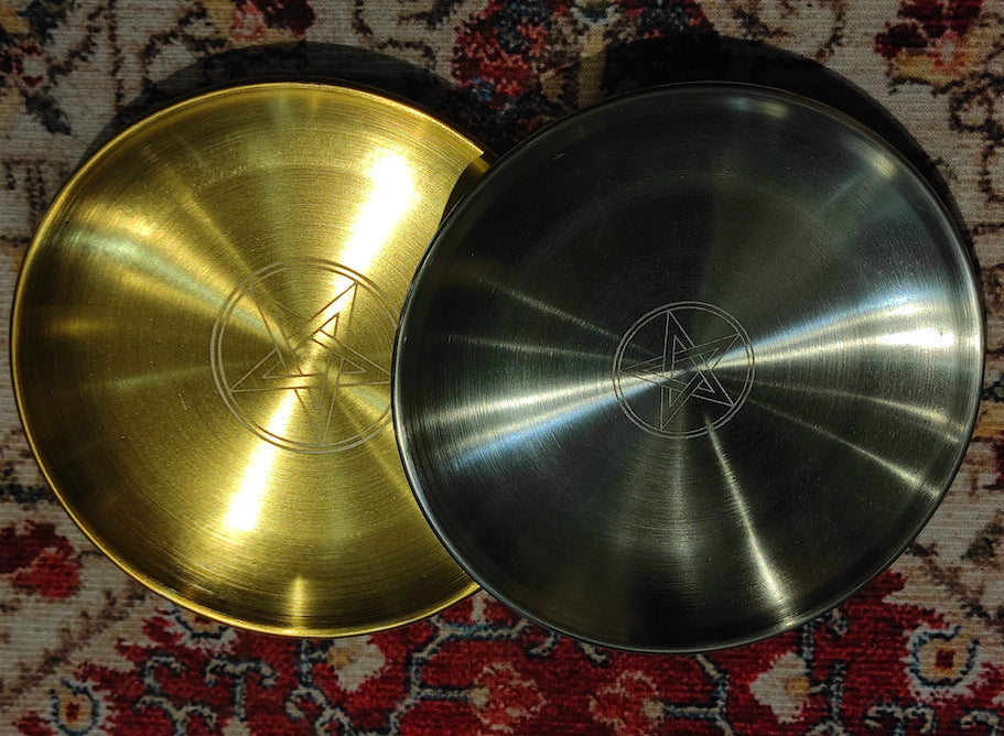 Gold And Silver Stainless Steel Ornaments Tray Metal Ornaments