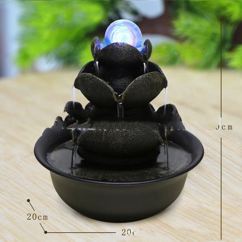 Living Room Lucky Ornaments Flowing Water Landscape Fountain
