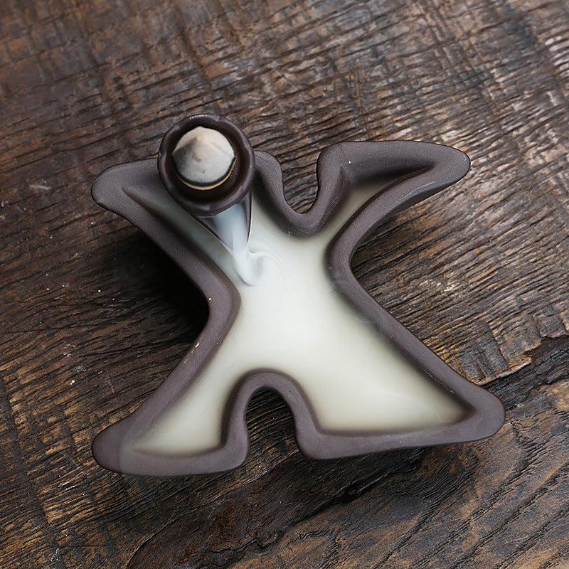 Living Room Home Decoration Ceramic Incense Burner Ornaments