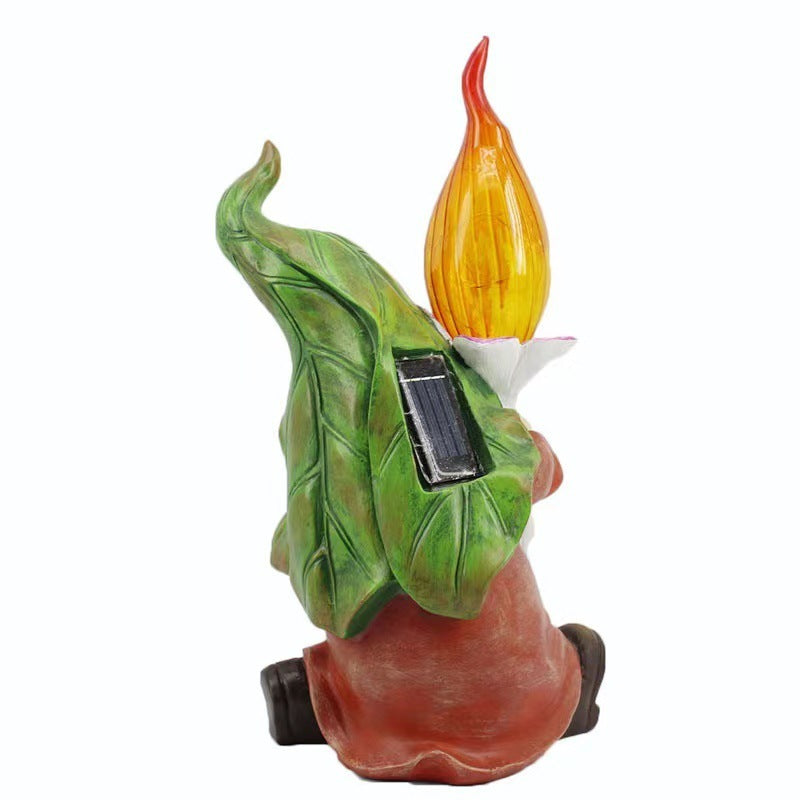 Outdoor Solar Garden Resin Ornaments