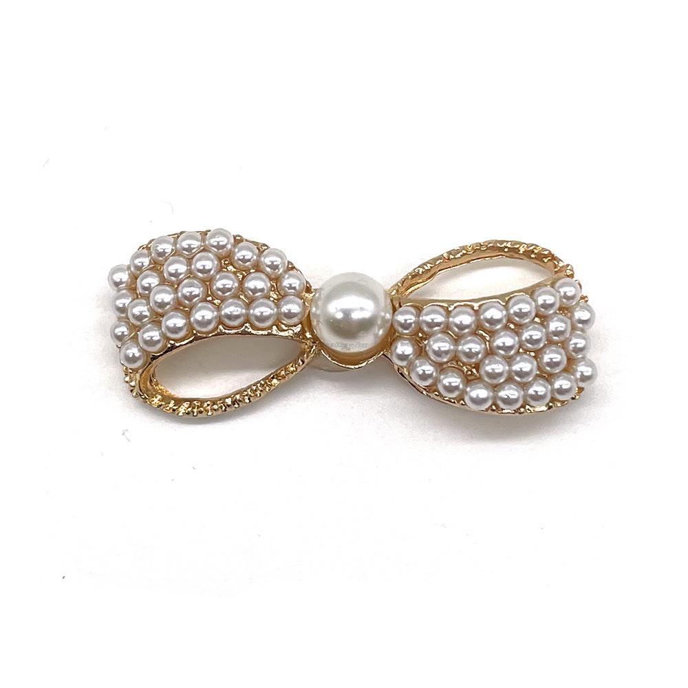 Jewelry Big Gold Chain Sneakers Accessories Decorative Buckle