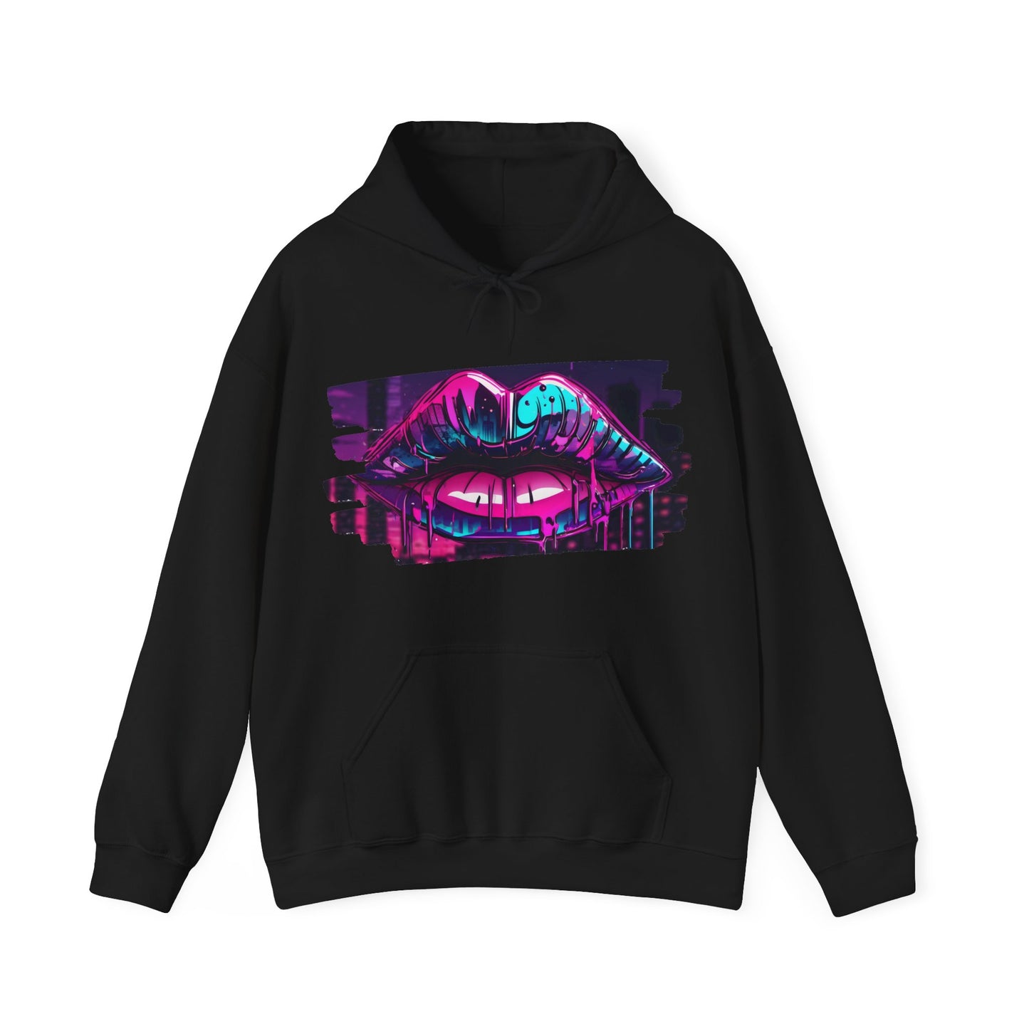 Graffiti Lips Hoodie