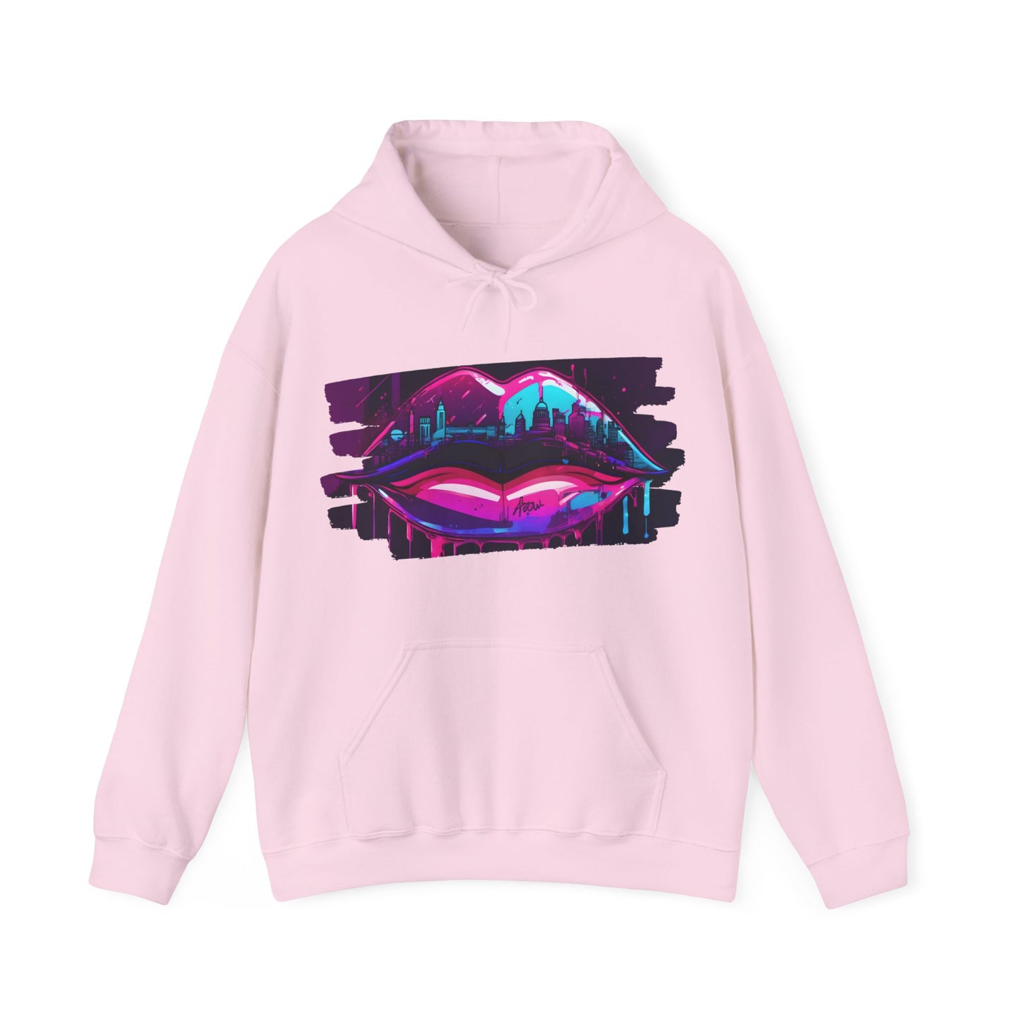 Graffiti Lips Hoodie