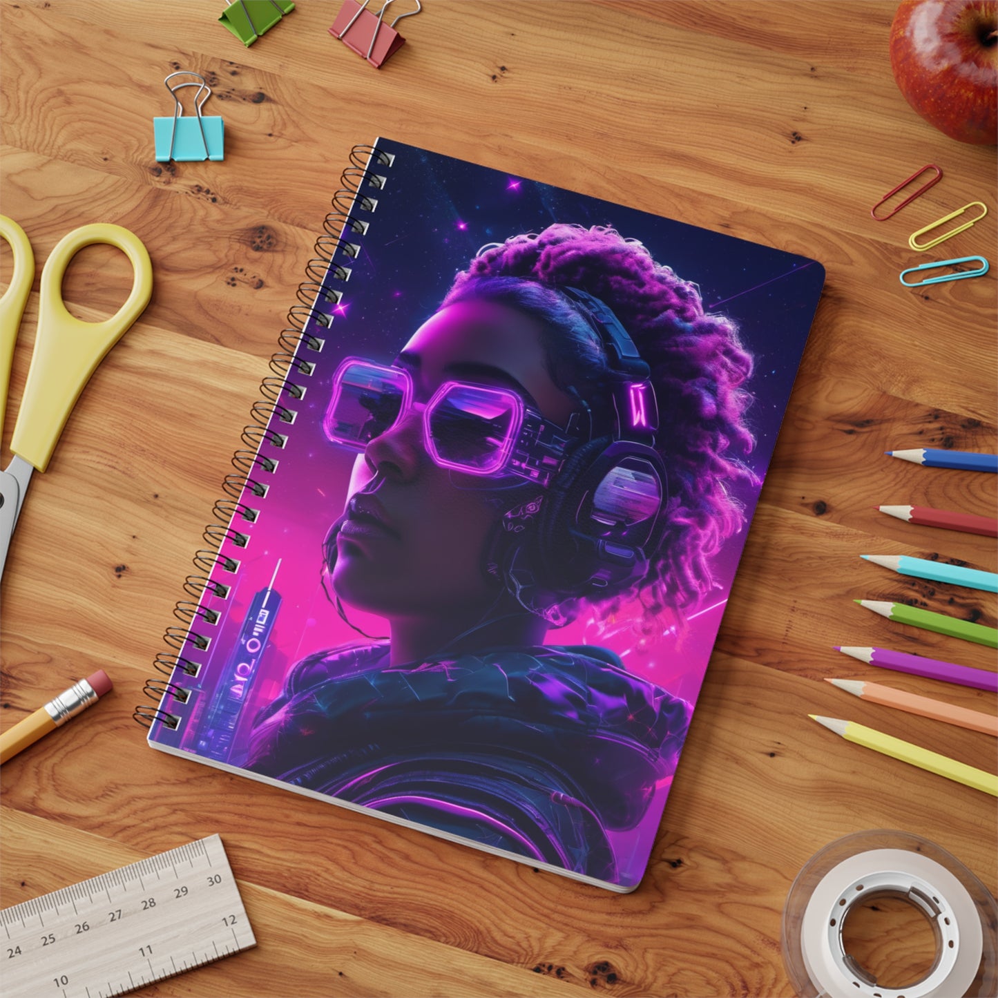 Cool Girl A5 Notebook