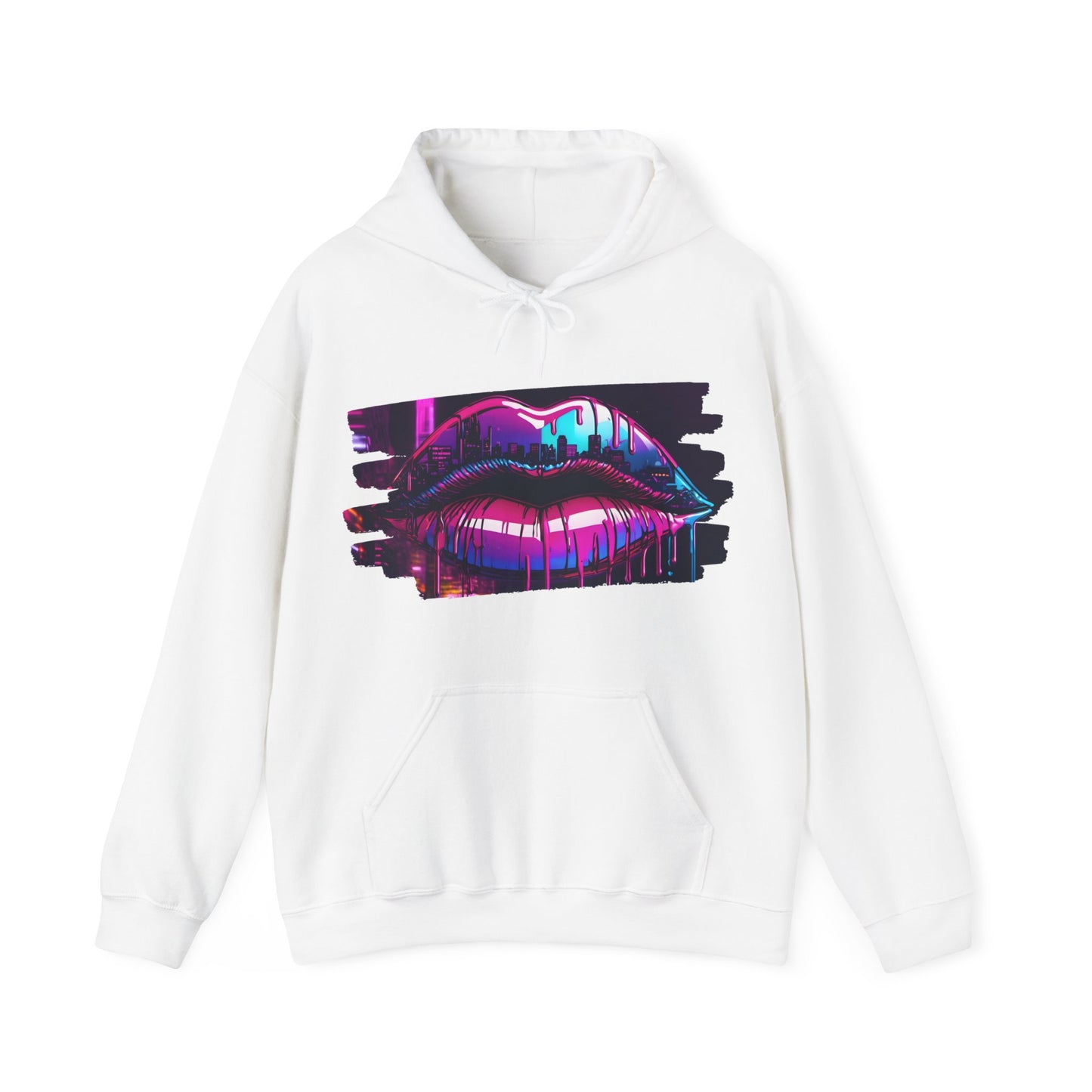 Graffiti Lips Hoodie