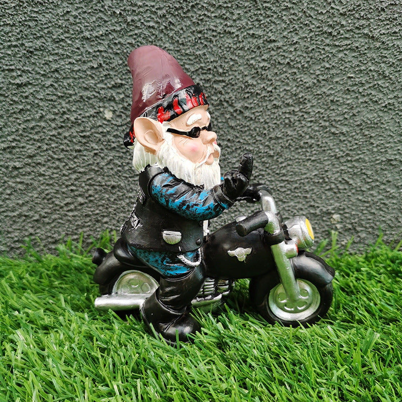 Garden dwarf 3D ornaments dwarf resin crafts