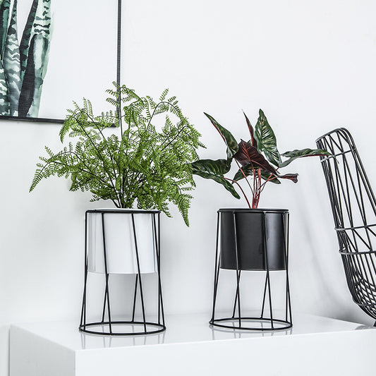 Simple ornaments and ornaments modern iron flower trellis