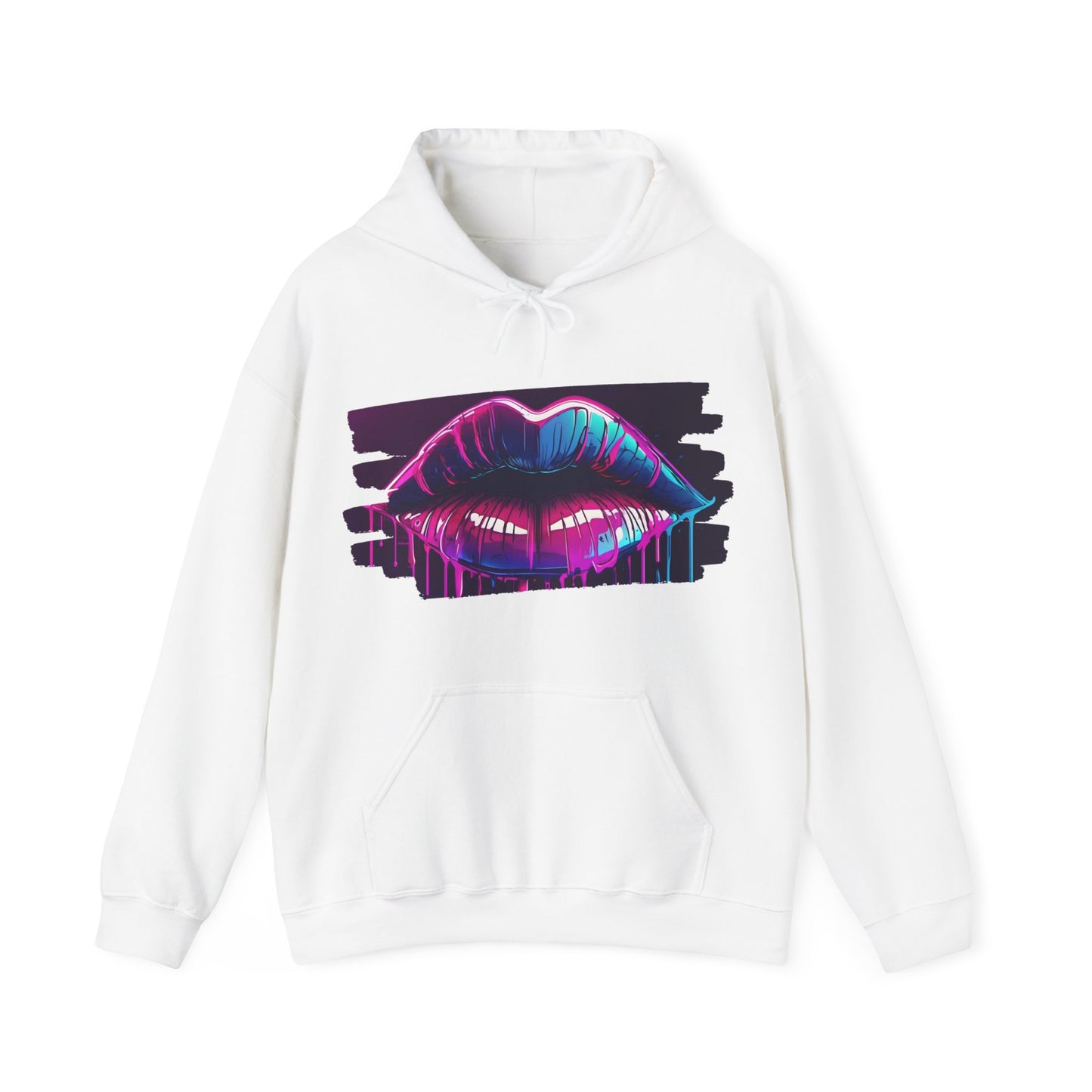 Graffiti Lips Hoodie