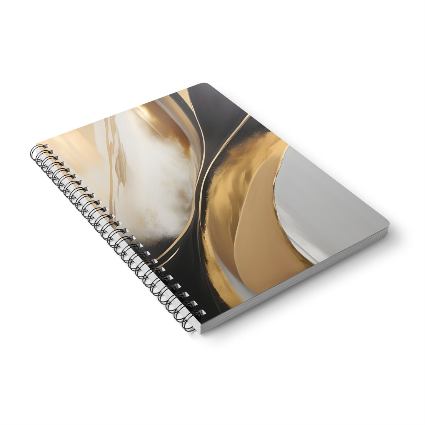 Black and Gold A5 Notebook