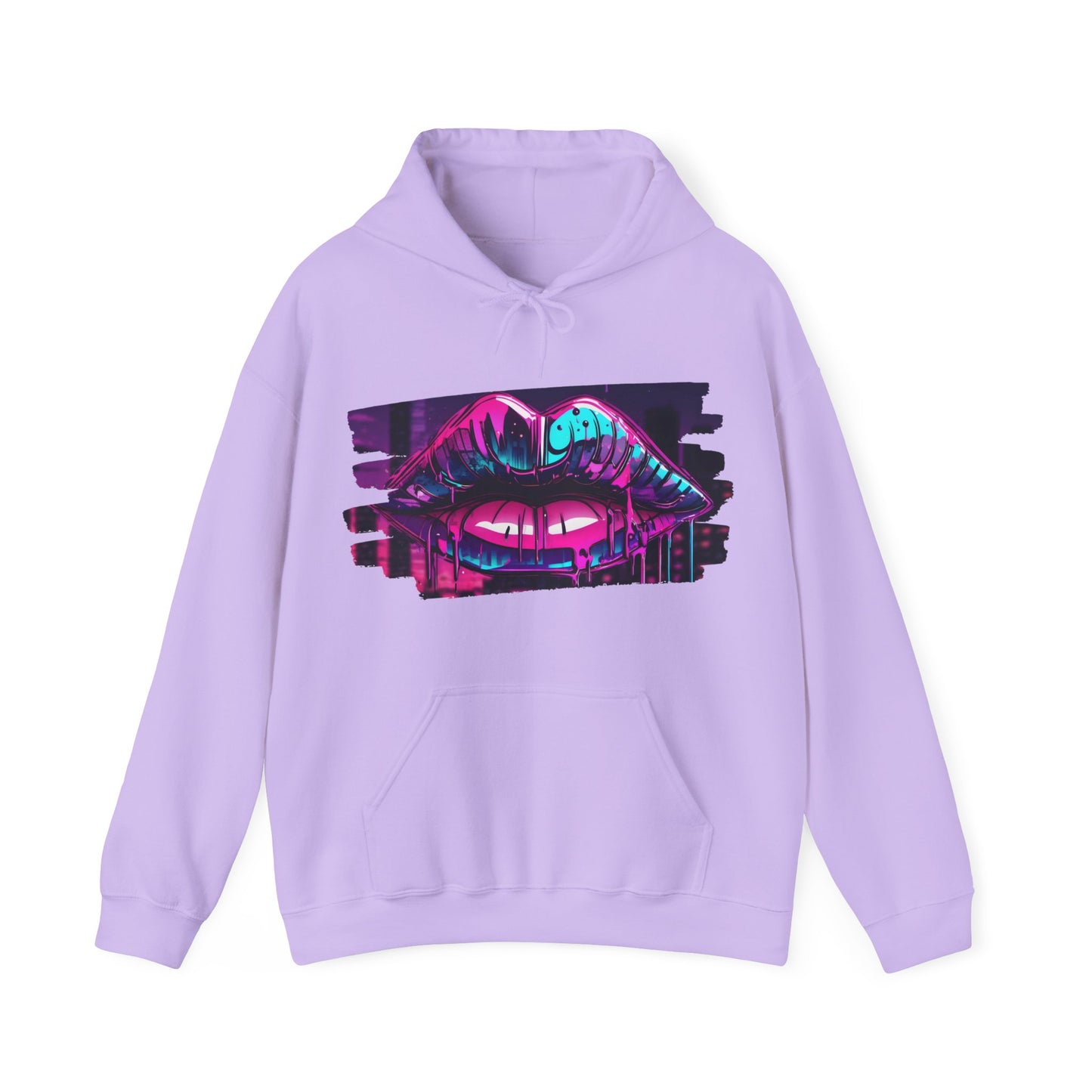 Graffiti Lips Hoodie