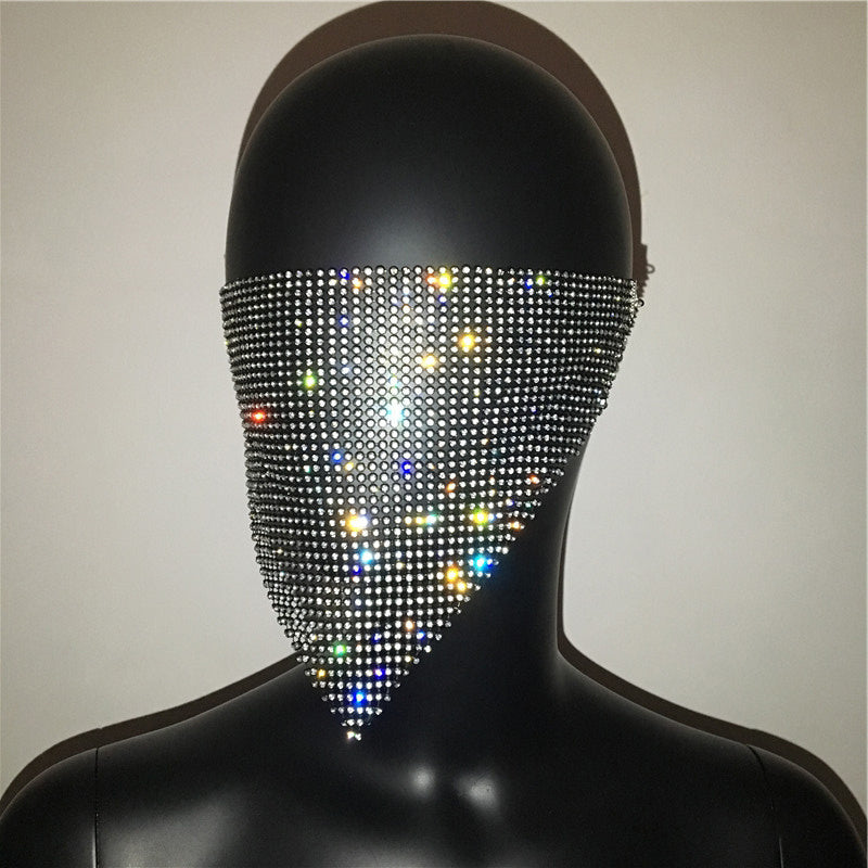 Explosive Metal  Jewelry Mask