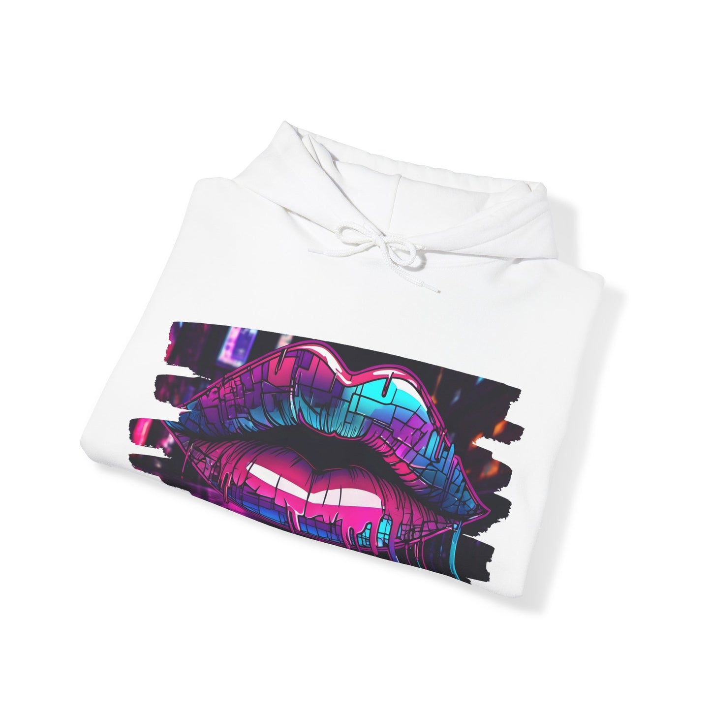 Graffiti Lips Hoodie