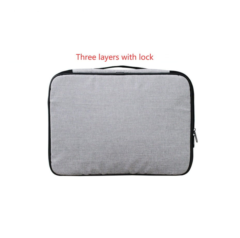 Certificate bag storage multi-functional storage bag