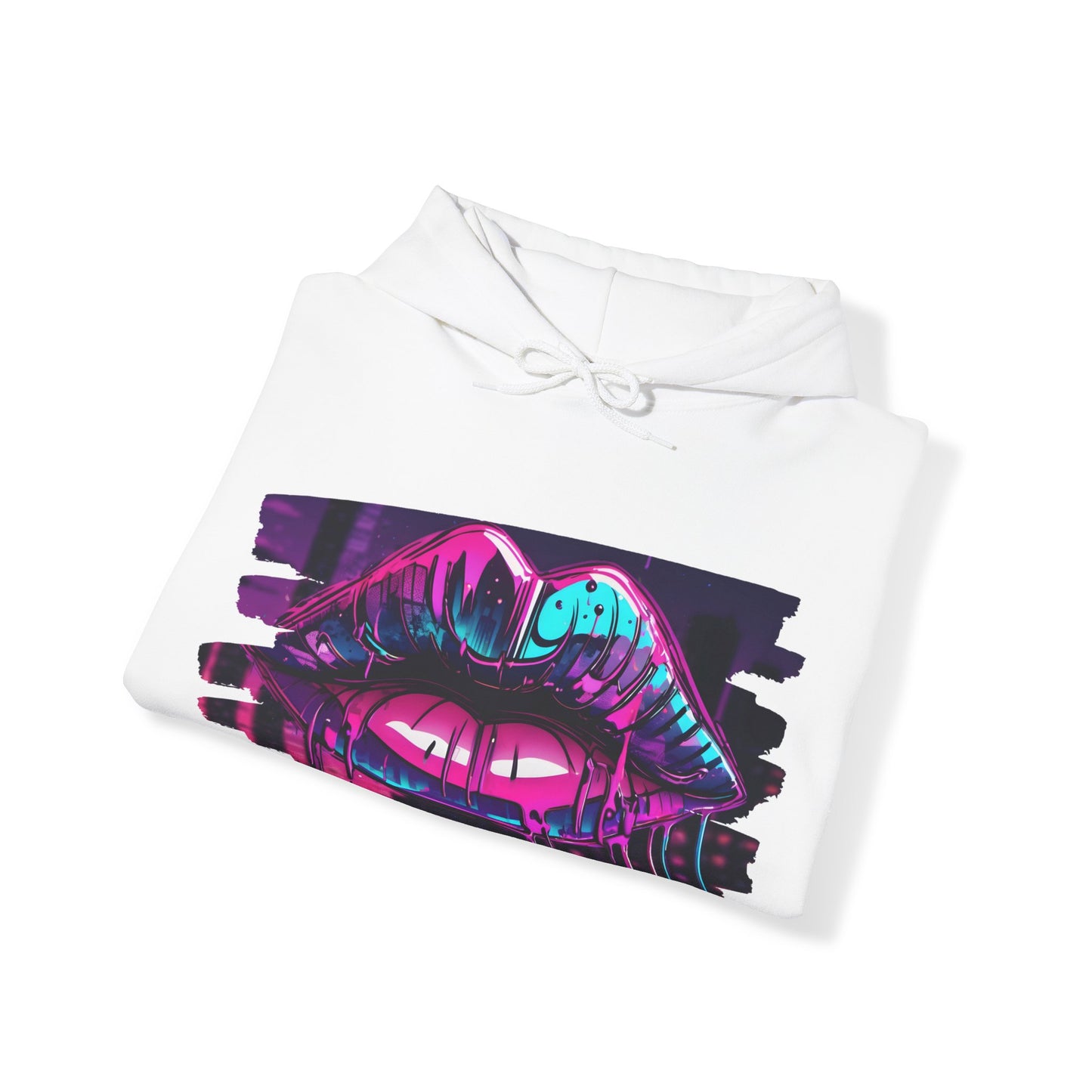 Graffiti Lips Hoodie