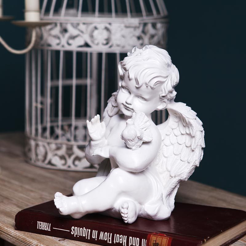Living Room Little Angel Resin Crafts Ornaments