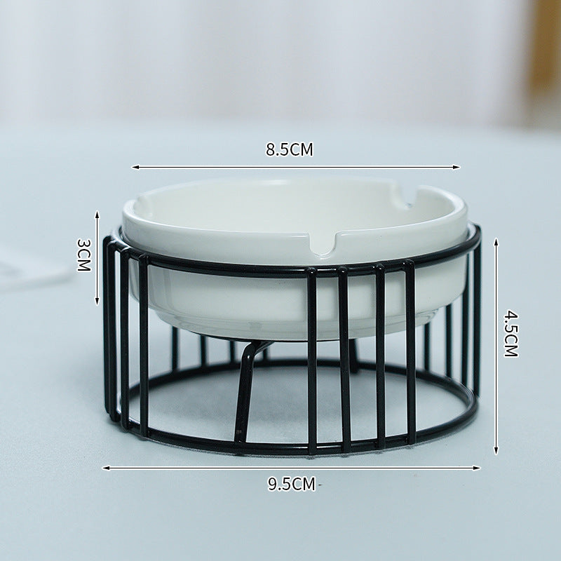 Nordic Living Room Decoration Geometric Ashtray Ornaments