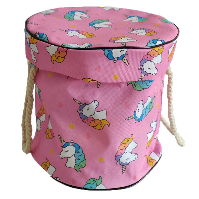 Toy Storage Children'S Quick Storage Bucket Bag Toy Clean-Up Storage Container Home