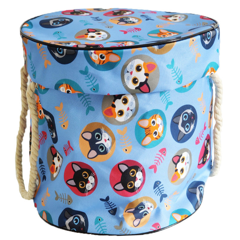 Toy Storage Children'S Quick Storage Bucket Bag Toy Clean-Up Storage Container Home