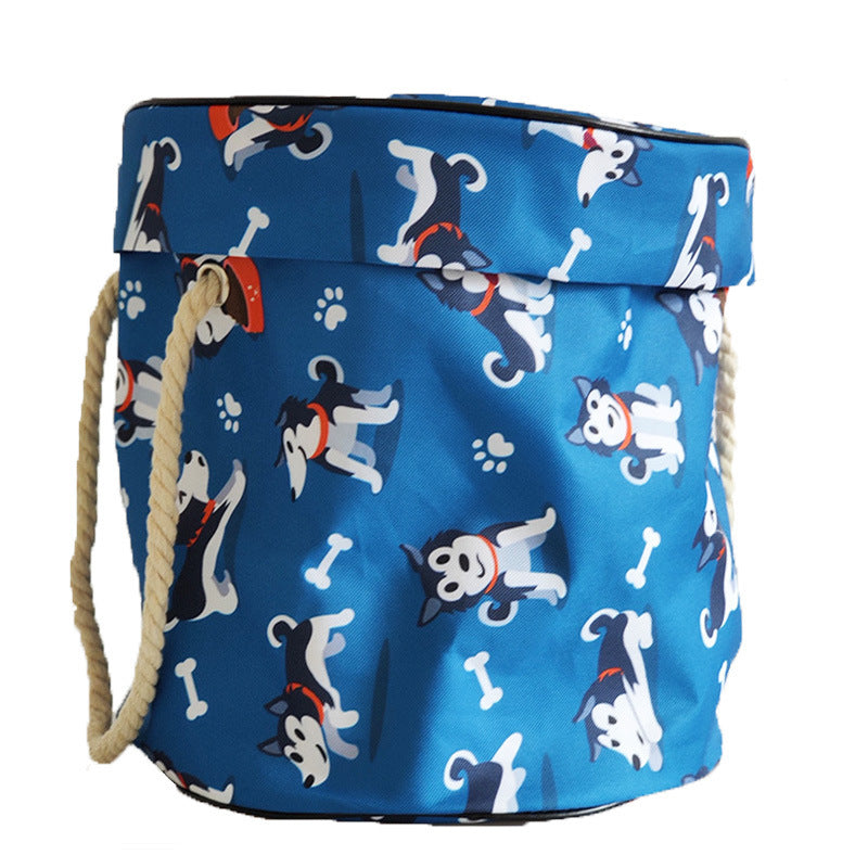 Toy Storage Children'S Quick Storage Bucket Bag Toy Clean-Up Storage Container Home