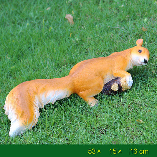 Creative Garden Resin Squirrel Ornaments