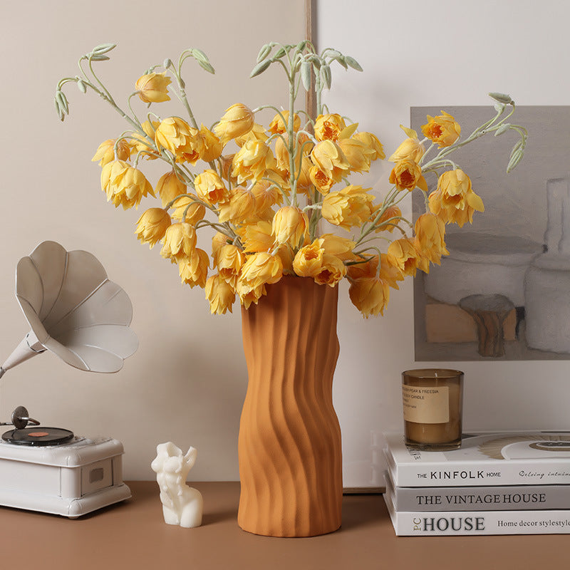 Ceramic Simple Living Room Dried Flower Ornaments
