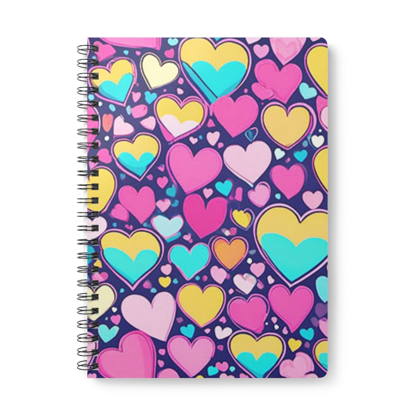 Heart Pattern A5 Notebook