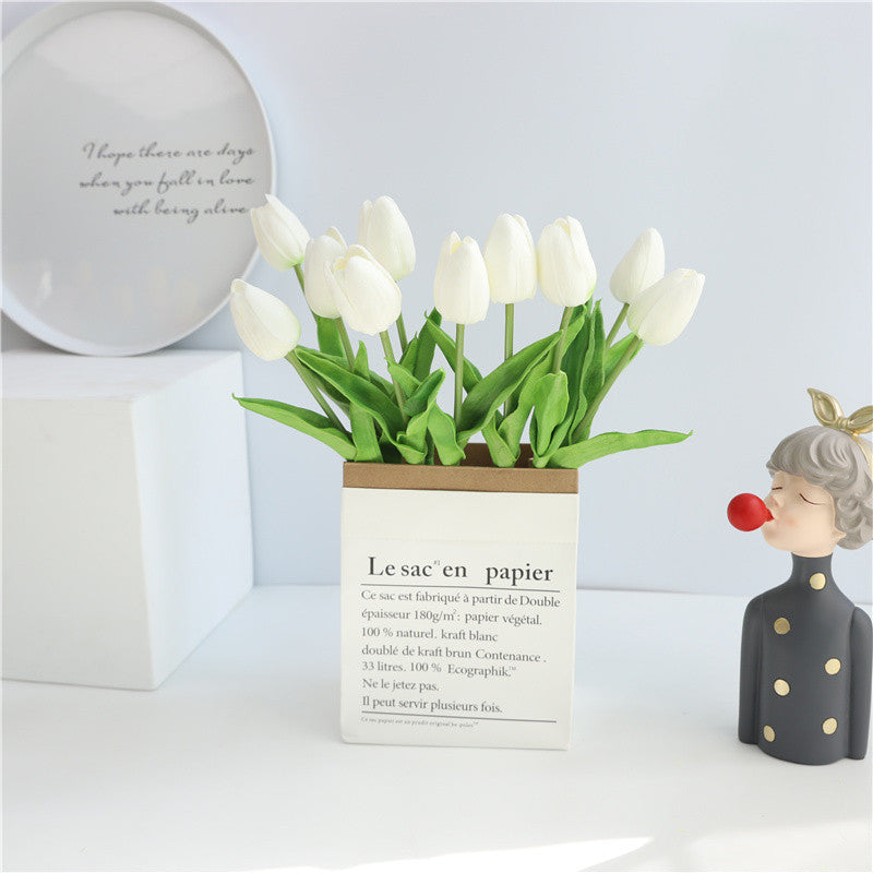 Artificial Flower Tulip Living Room Decoration Ornaments