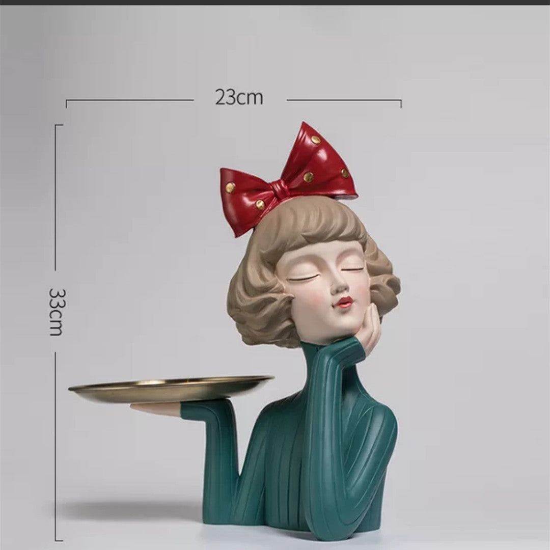 Bubble girl ornaments