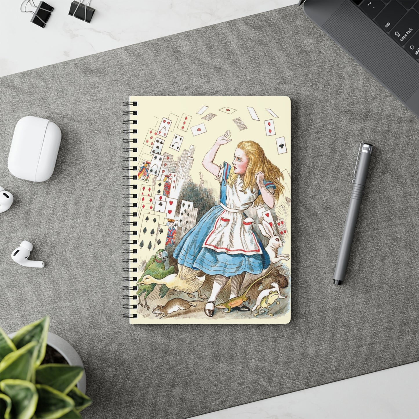 Alice In Wonderland A5 Notebook