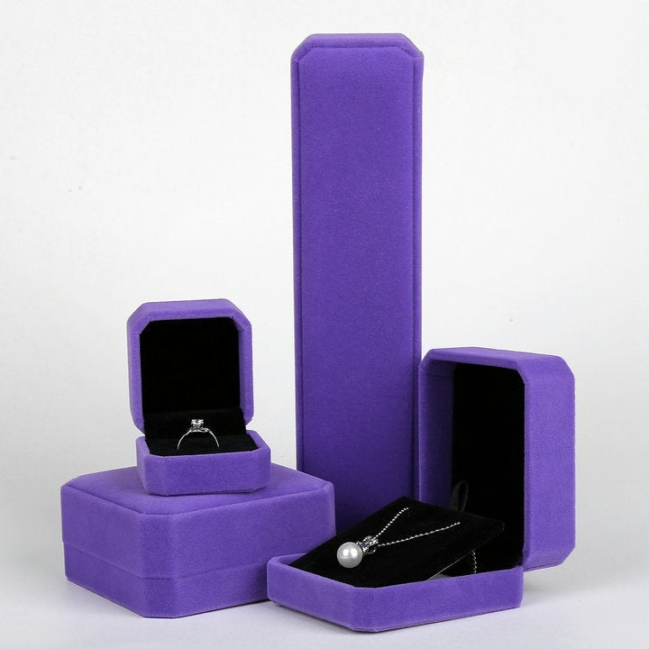 Jewellery Box Bracelet Ring Flannel Storage