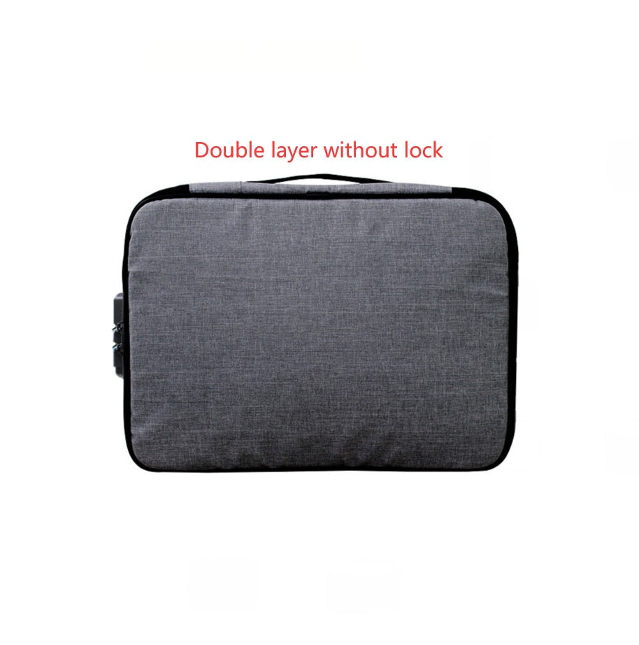 Certificate bag storage multi-functional storage bag