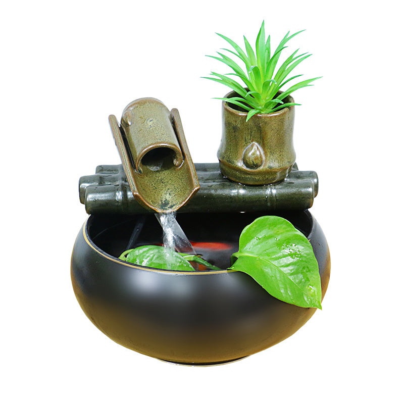 Living Room Office Home Fish Pond Desktop Ornaments