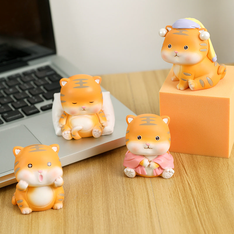 Home Living Room Mascot Little Tiger Ornaments