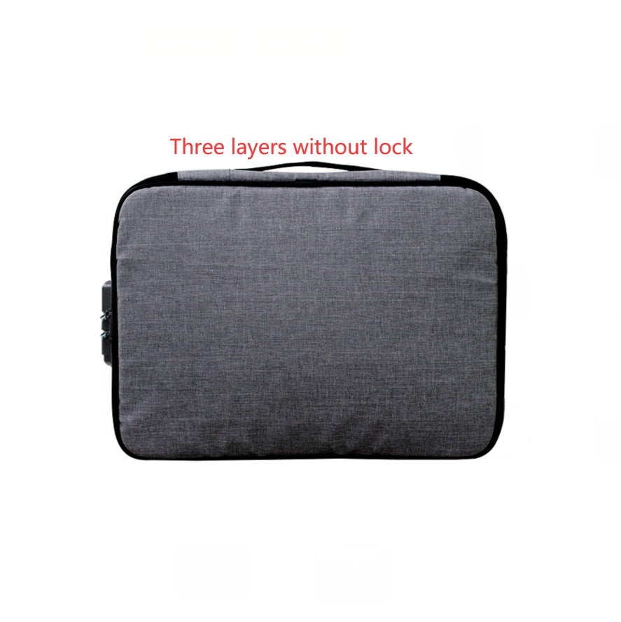 Certificate bag storage multi-functional storage bag