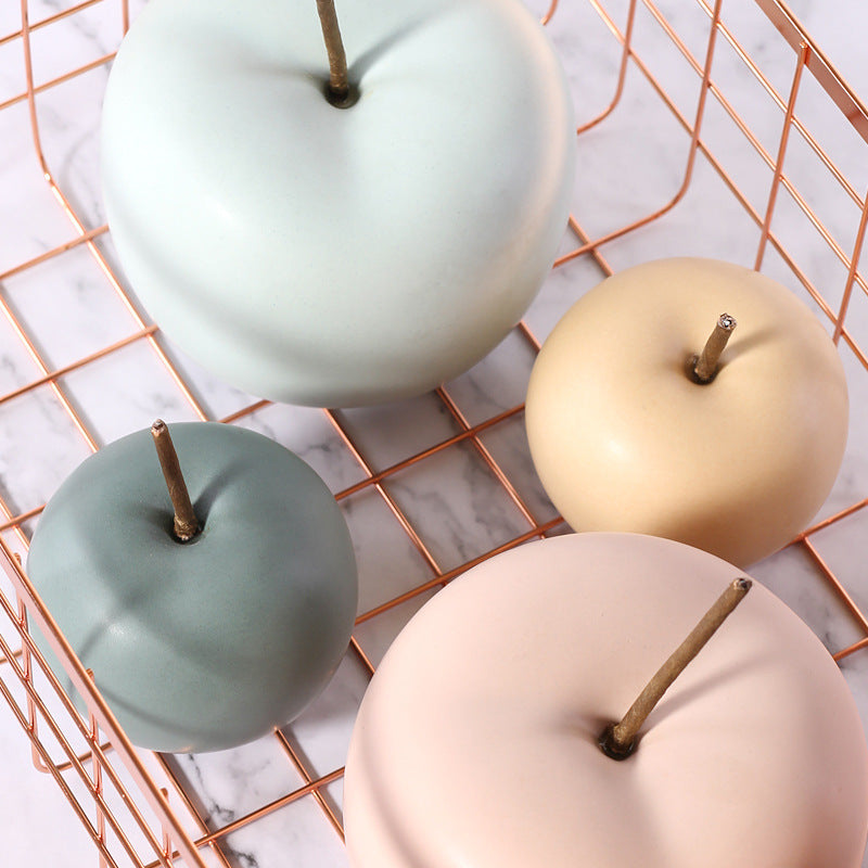 Ceramic fruit ornaments