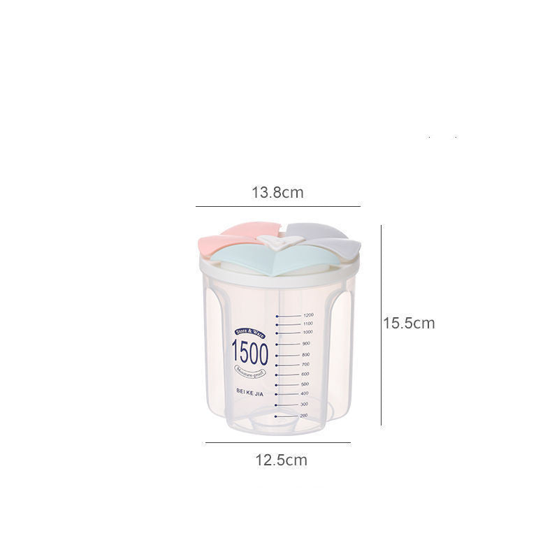 Whole Grain Storage Box, Divided Grain Storage Tank