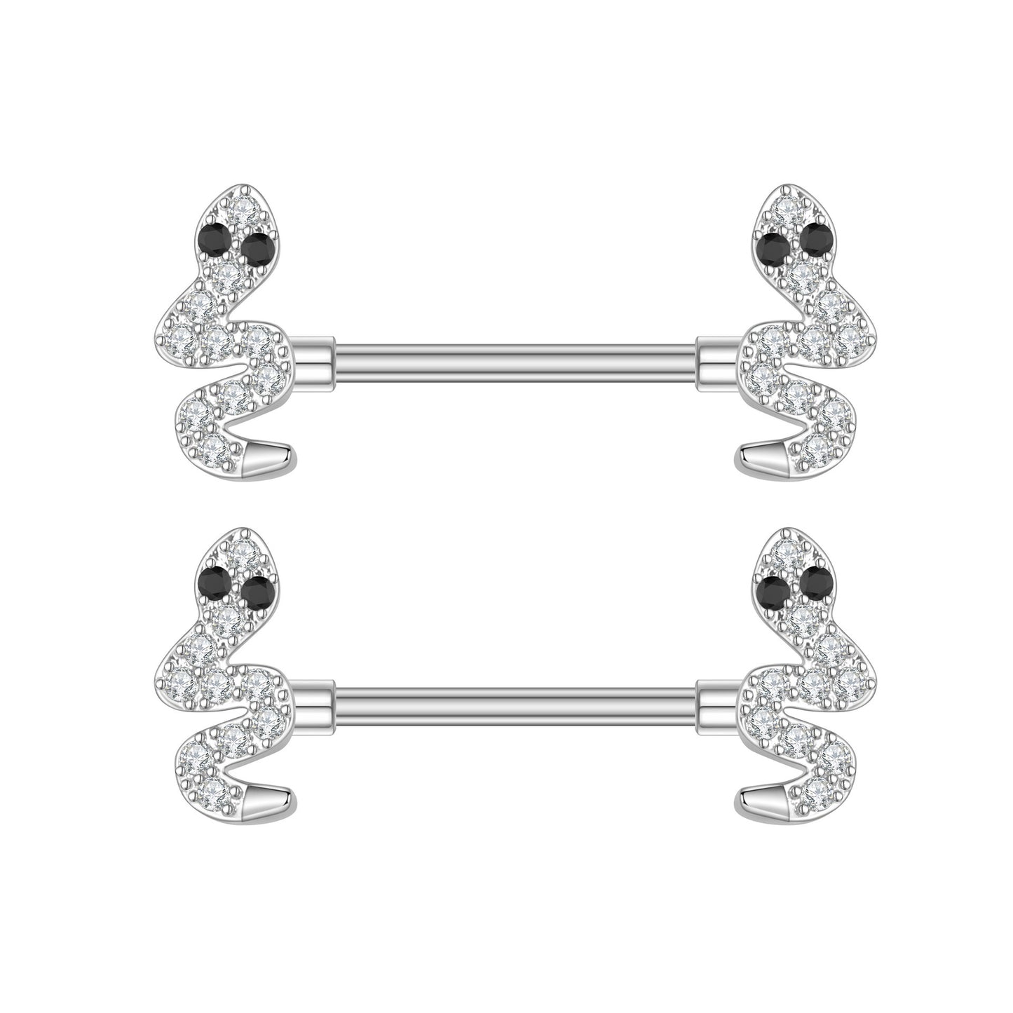 Zircon Nipple Ring Adhesive Nail Grease Piercing Jewelry