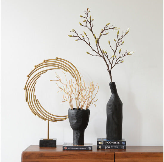 European Style Living Room Metal Craft Decoration Ornaments