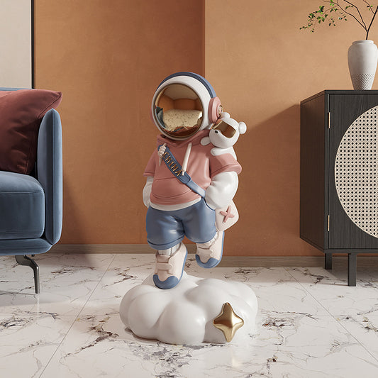 Spaceman Astronaut Small Ornaments TV Cabinet Living Room