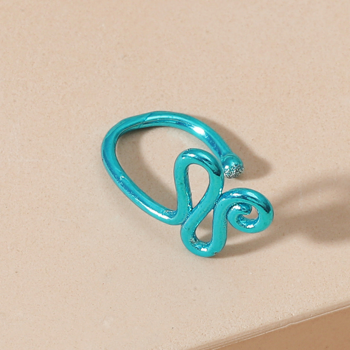 Exaggerated Fashion Copper U-shaped Nose Piercing Jewelry