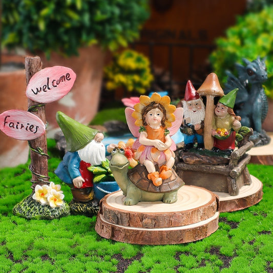 Garden Micro Landscape Ornaments Resin